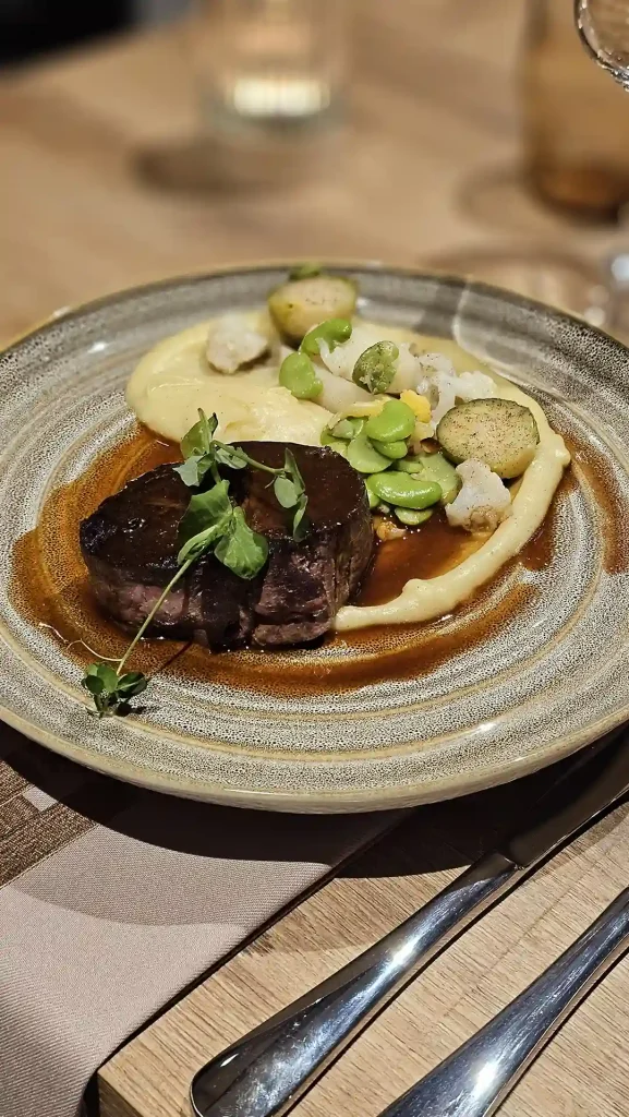 Plat Restaurant Domaine le H