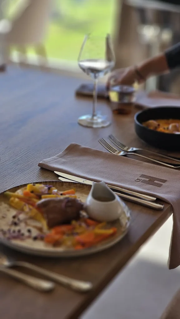 Plat Restaurant Domaine le H