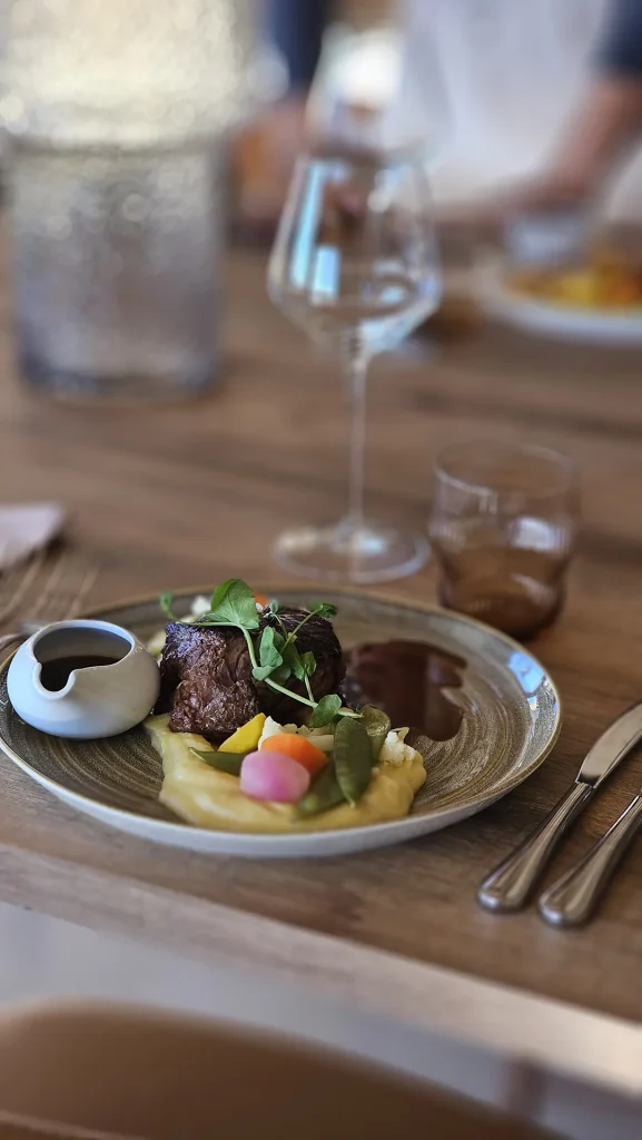 Plat Restaurant Domaine le H