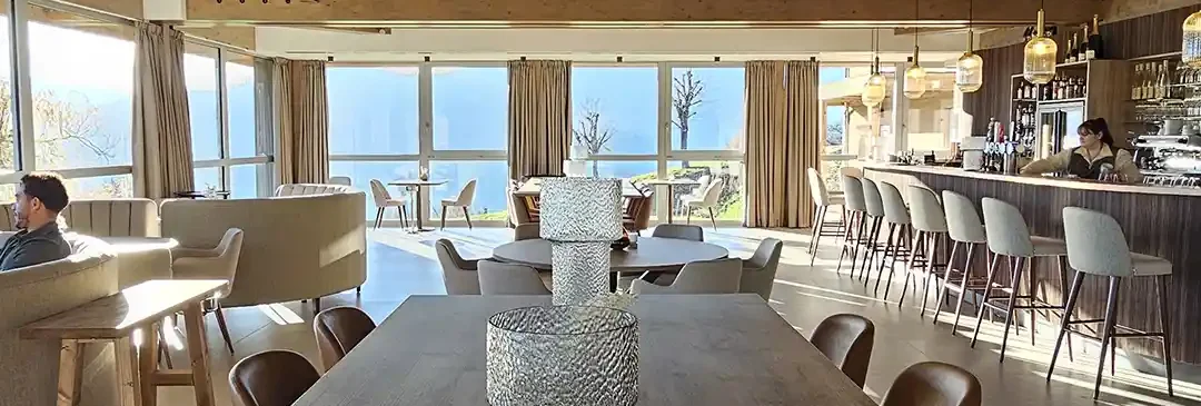 Restaurant de charme avec vue panoramique à Munster près de Colmar