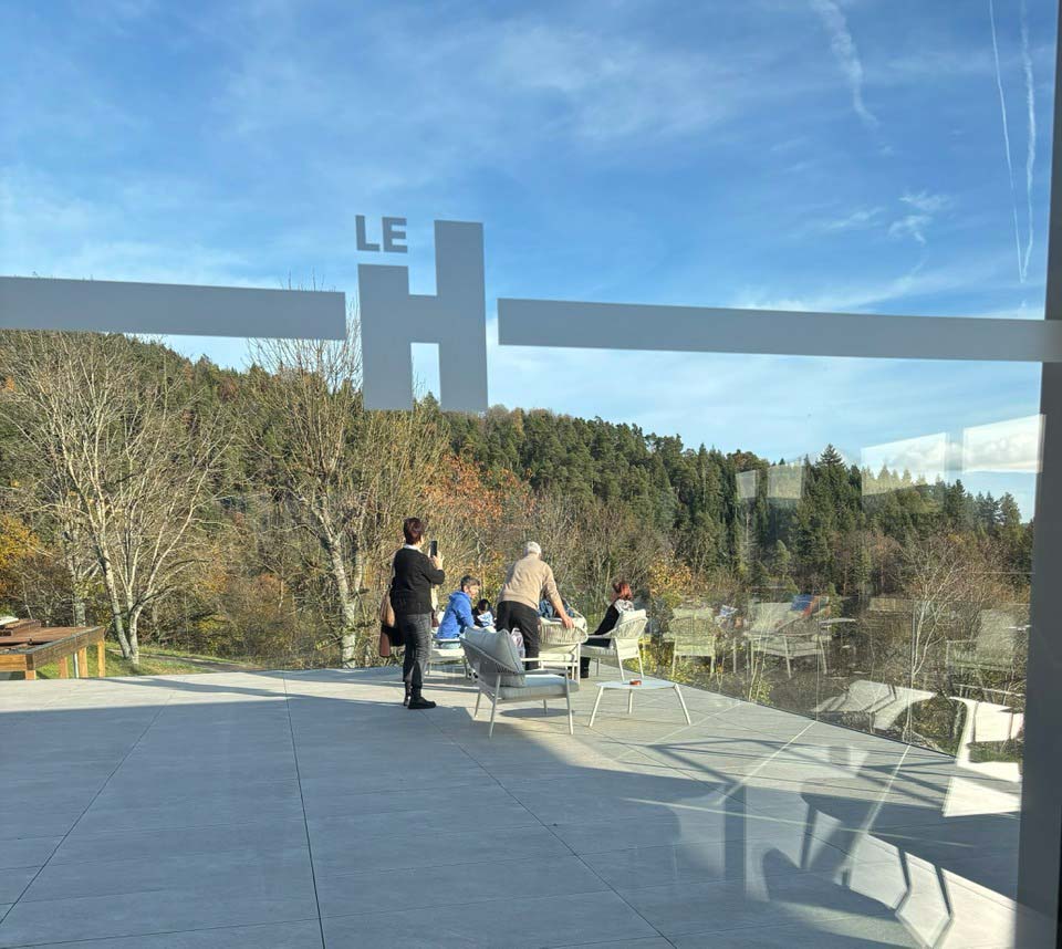 La grande terrasse panoramique La grande terrasse panoramique