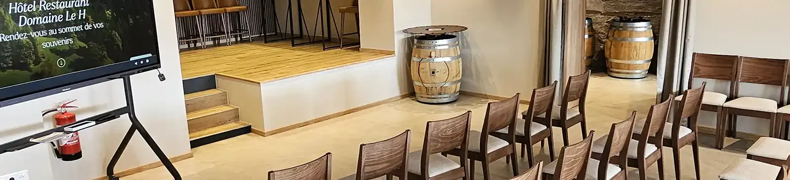 Événements professionnels pour l’entreprise Neo-Event au Domaine le H à Hohrod en Alsace