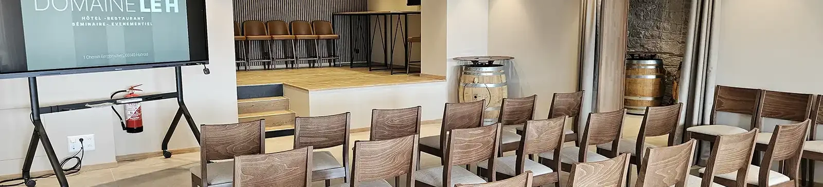 Lieu événementiel pour comité d&rsquo;entreprise à Hohrod près de Strasbourg dans le Bas-Rhin